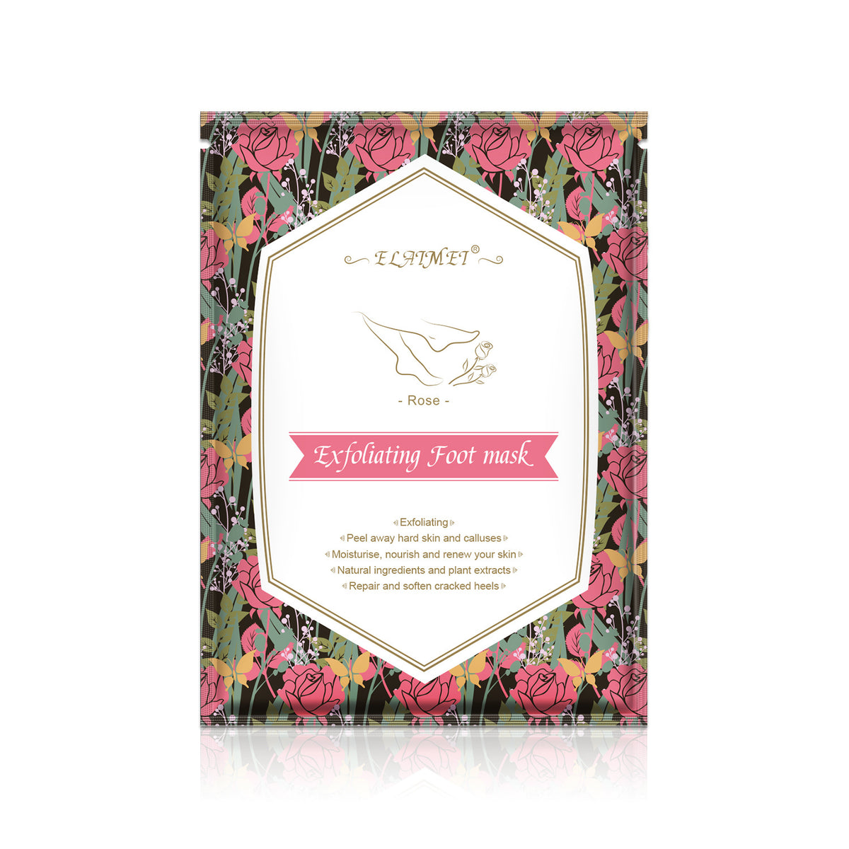 ELAIMEI Foot Care Mask for Exfoliation and Relaxation