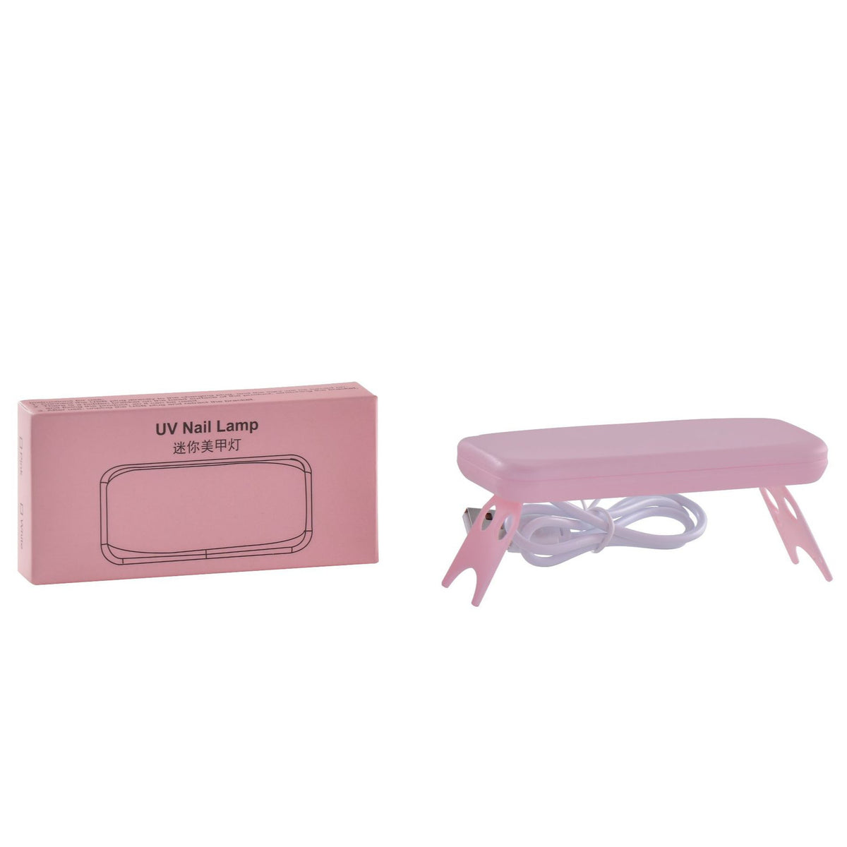Portable UV LED Nail Dryer with 6 Lights