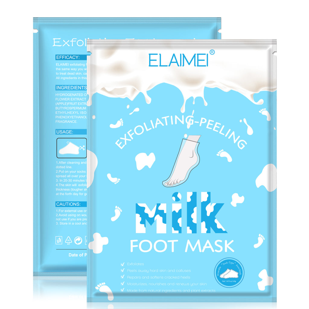ELAIMEI Foot Care Mask for Exfoliation and Relaxation